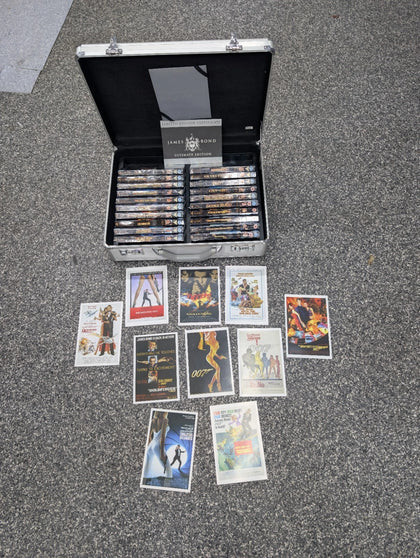 James Bond Ultimate Collection DVD Set 20 Disc Set (Some Opened)