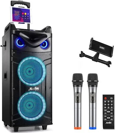 Moukey MTs210-1 Double 10" Karaoke Machine - Unboxed