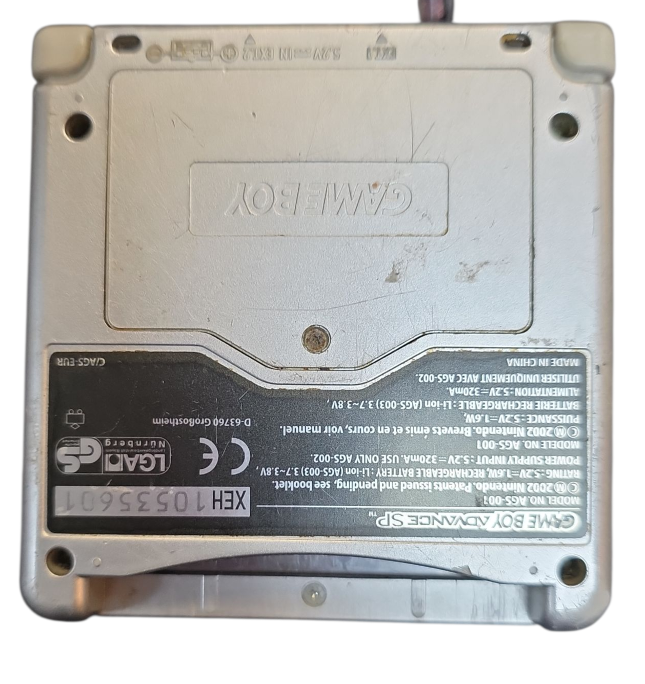 Nintendo Game Boy Advance Sp