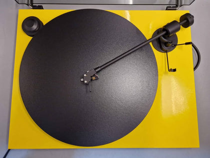 Pro-Ject Colourful Audio System, Turntable, and Speaker Box 5 (Golden Yellow)