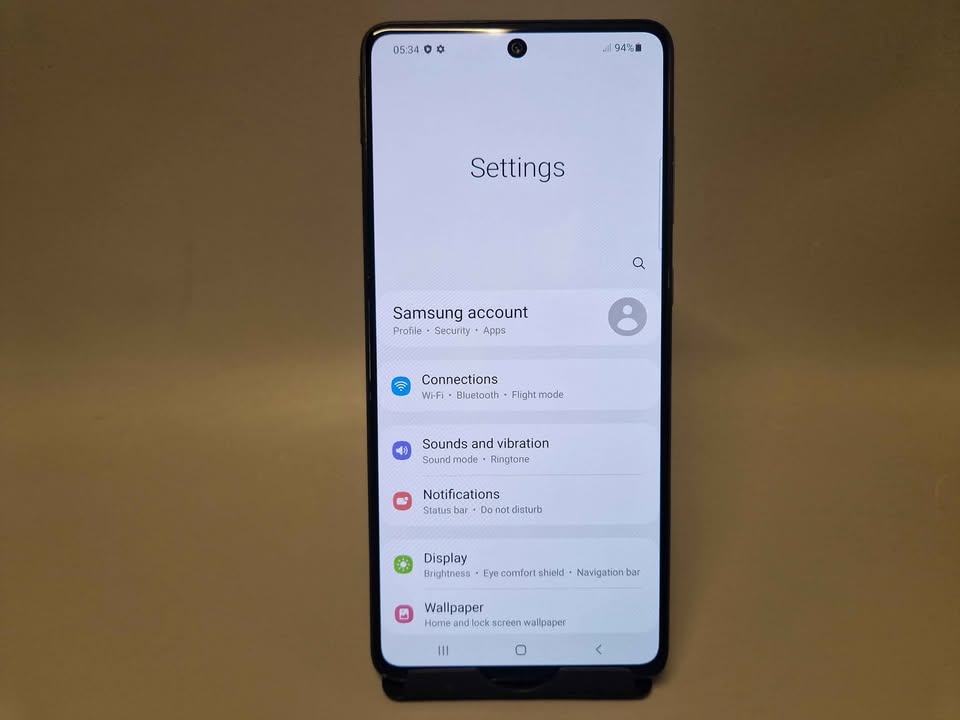 Samsung Galaxy A71 (6GB+128GB) Prism Crush Black, Unlocked