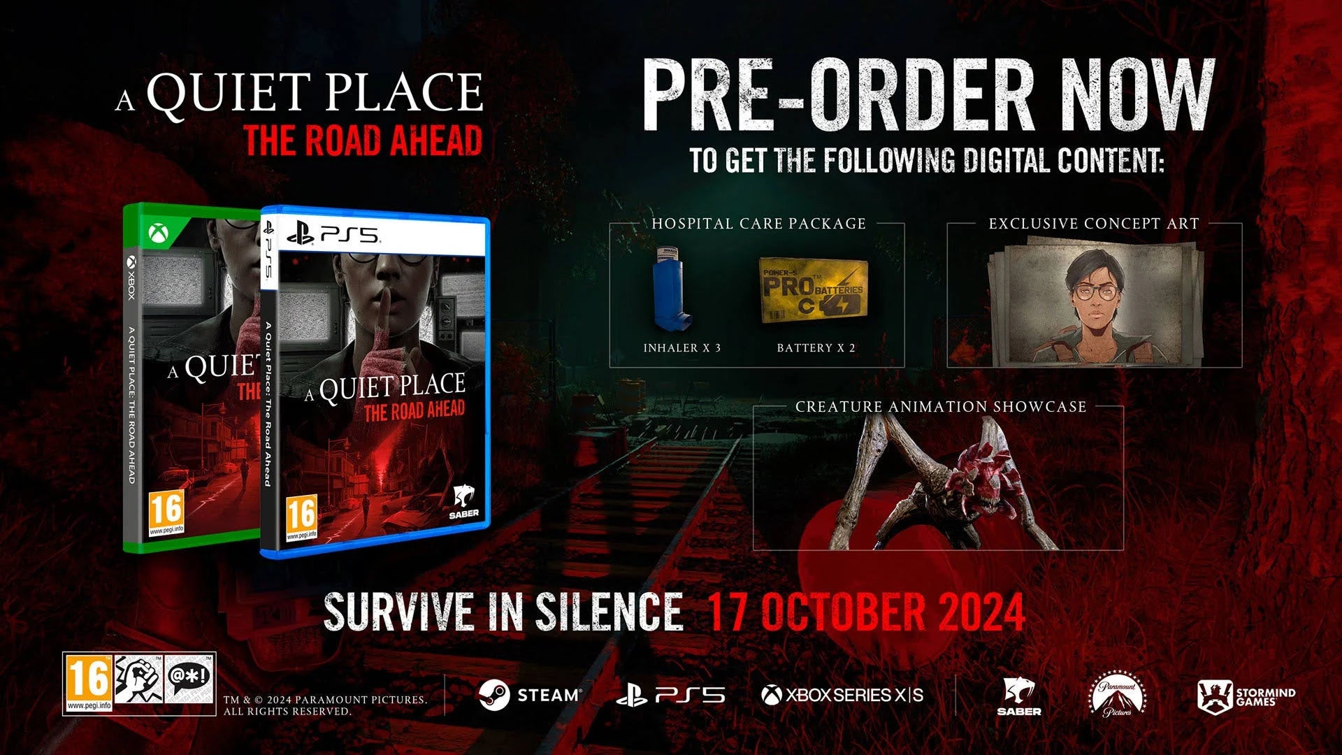 A Quiet Place - The Road Ahead - PS5