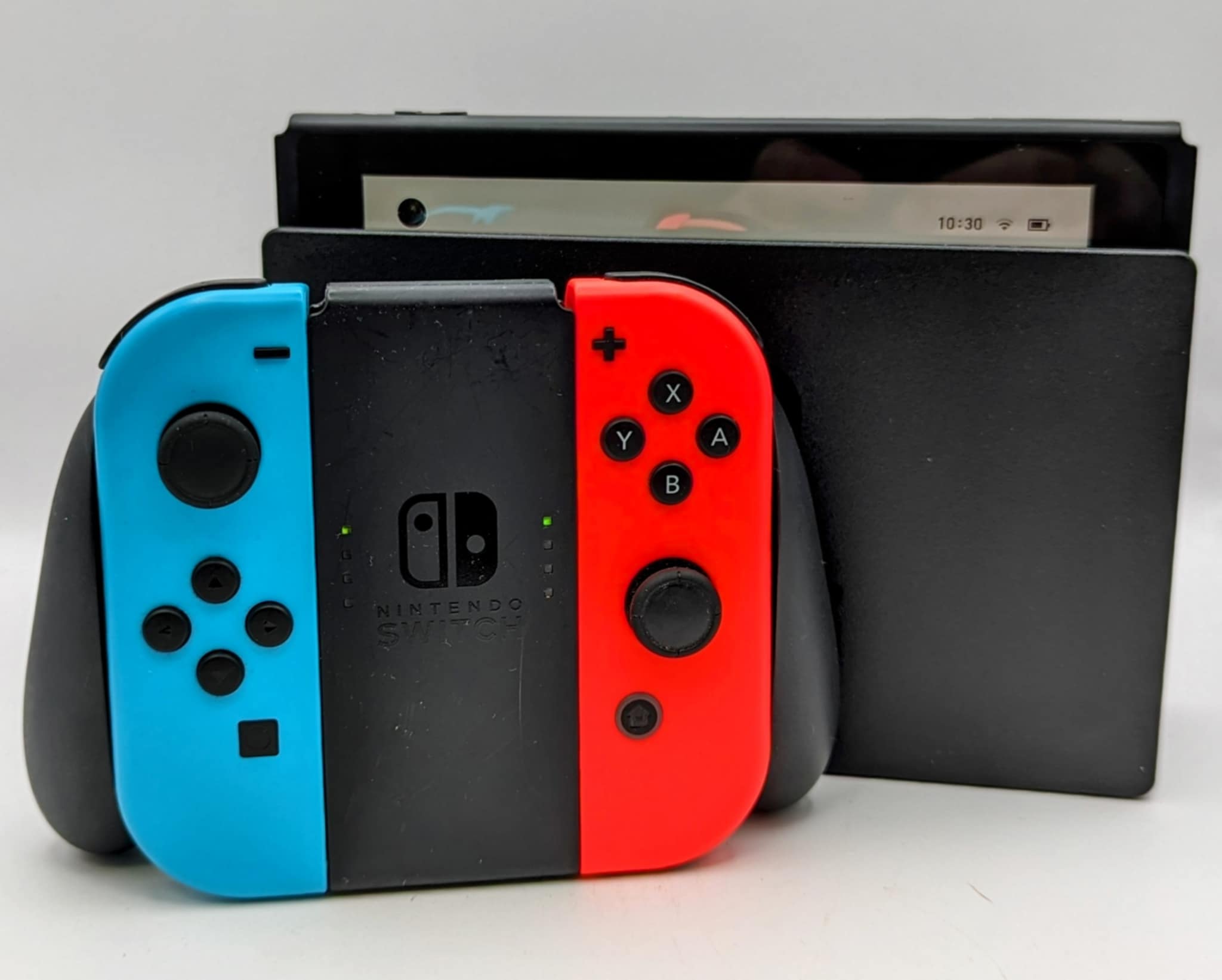 Switch Console, 32GB HAC-001-01 + Neon Red/Blue Joy-Con, Boxed