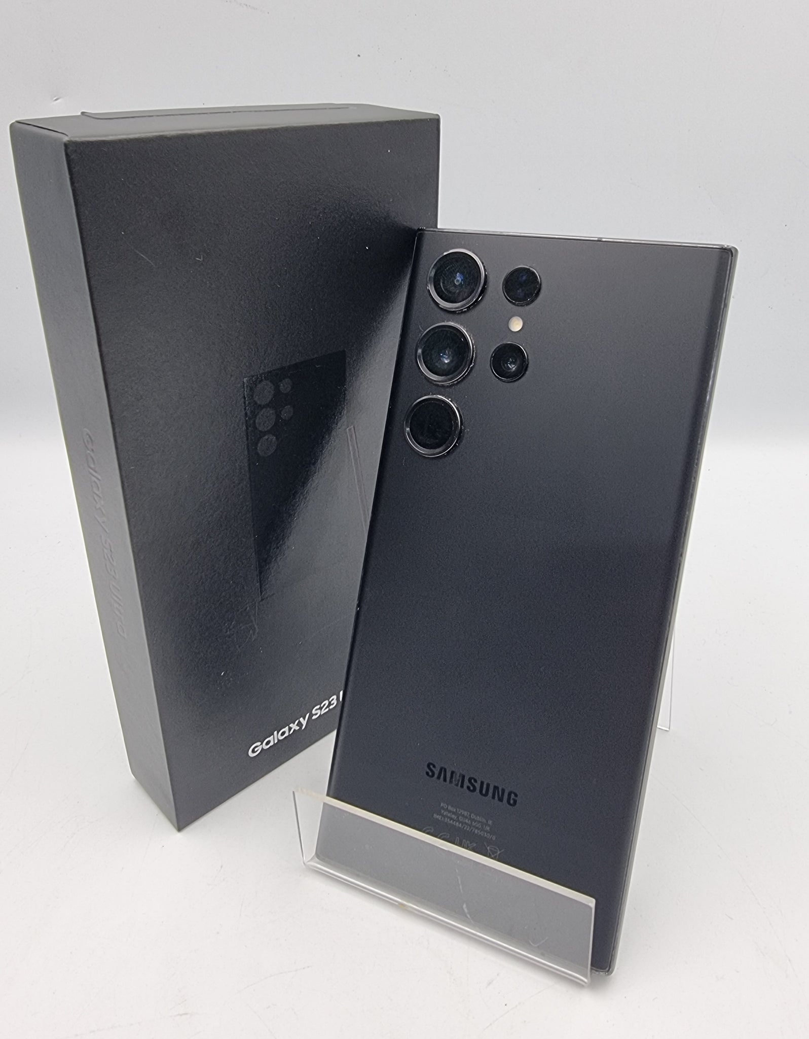 Samsung Galaxy S23 Ultra 512GB black smartphone unlocked boxed