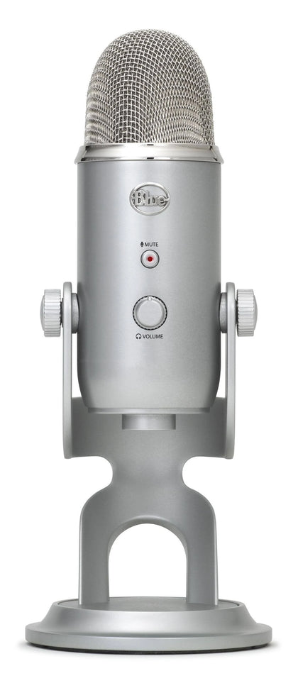 Blue Yeti Silver USB Microphone