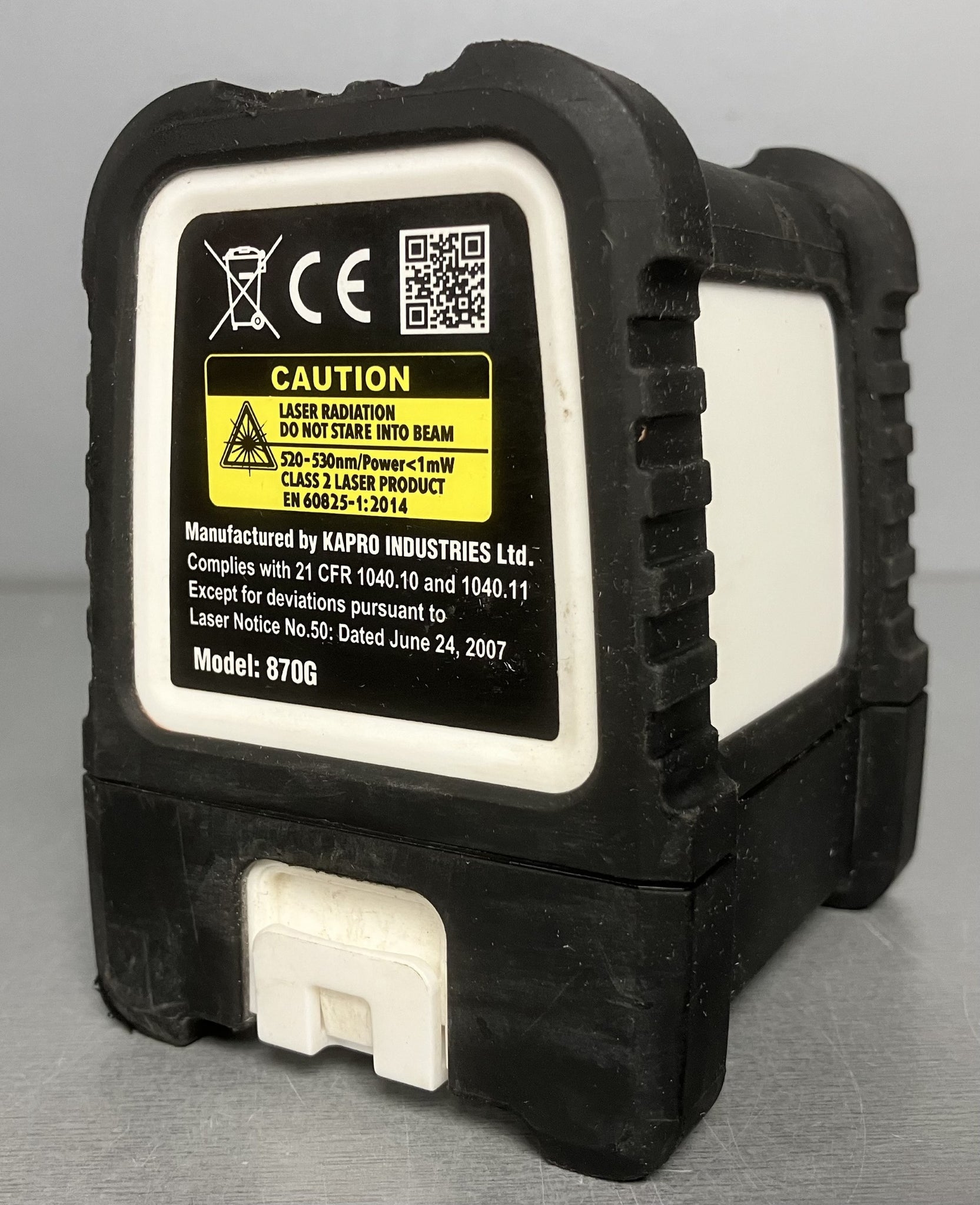 Kapro 870g VHX Prolaser VIP Green Laser & Carry Case