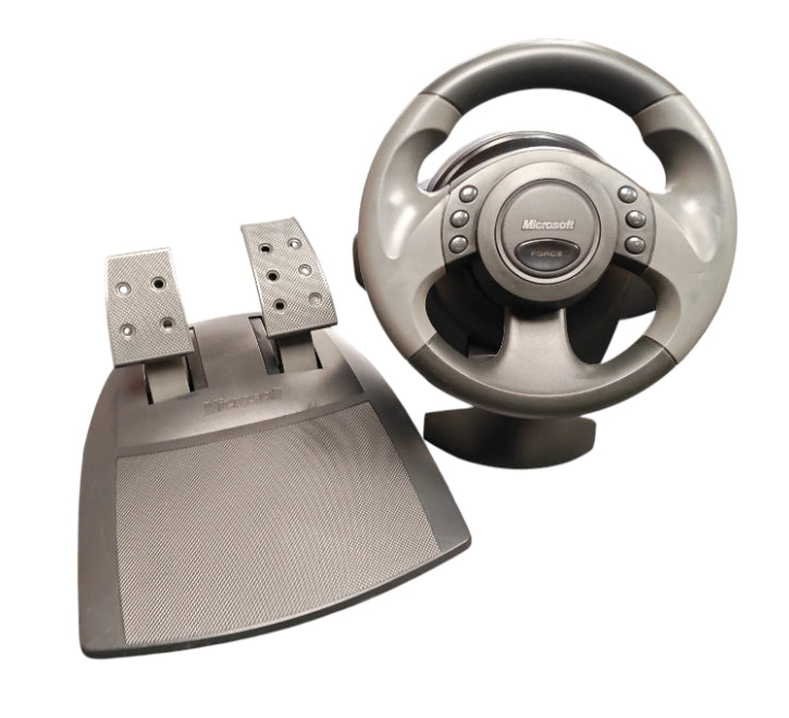Microsoft Sidewinder Force Feedback Wheel w/pedals**Boxed