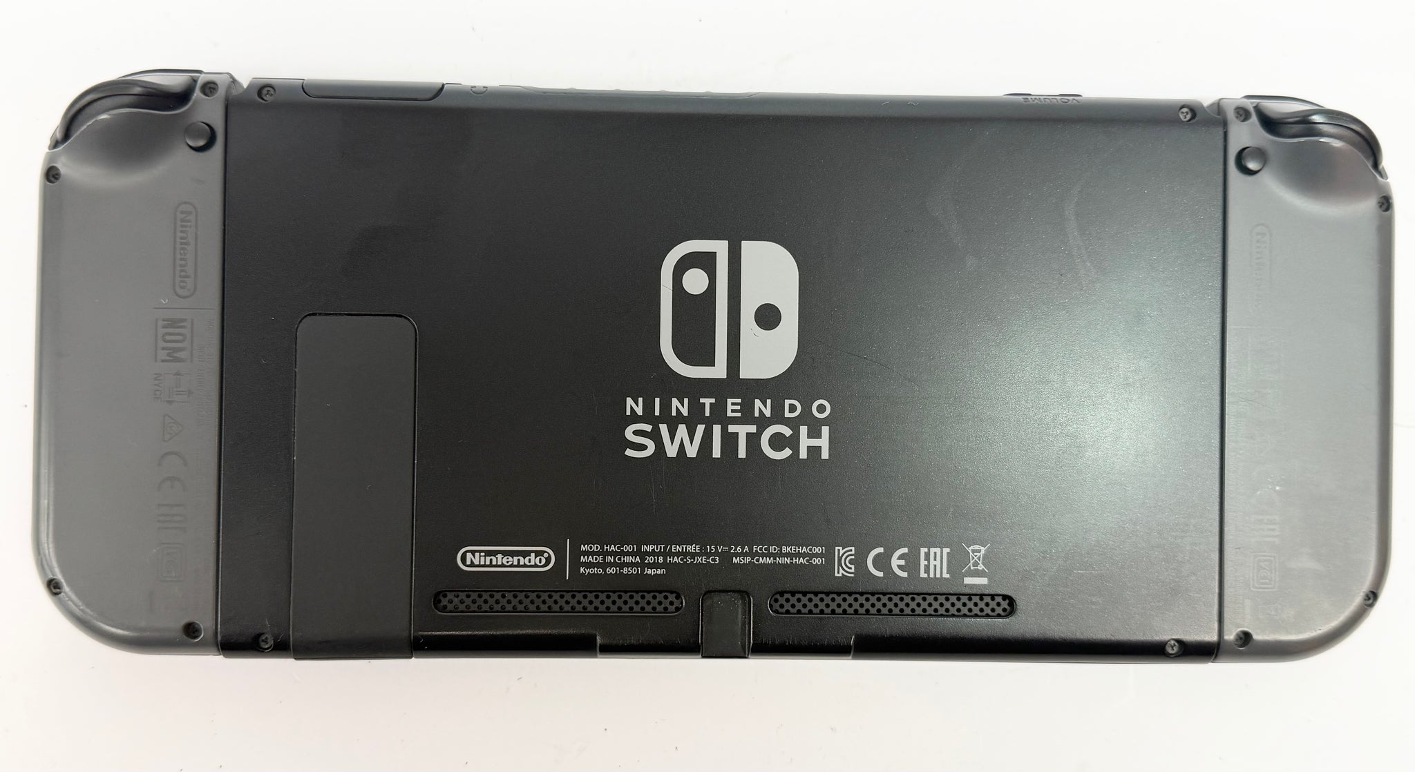 Nintendo switch grey with game