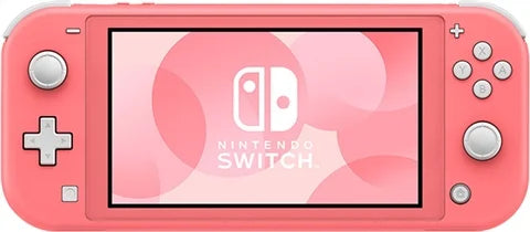 Nintendo Switch Lite Coral Pink Handheld Console ** Unboxed