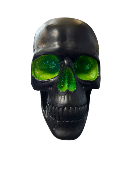 Geode Skull - green