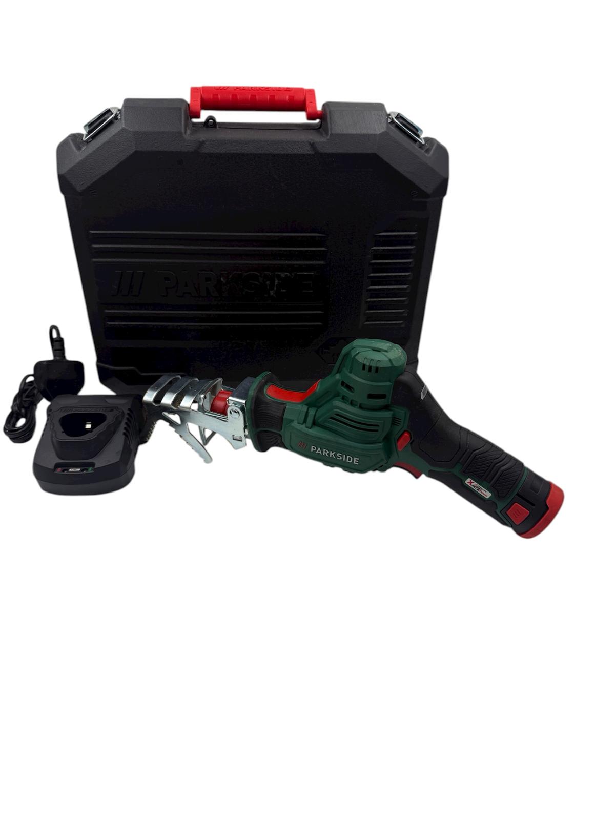 12v Cordless Pruning Sabre Saw Garden Saw Reciprocating with Battery & Charger