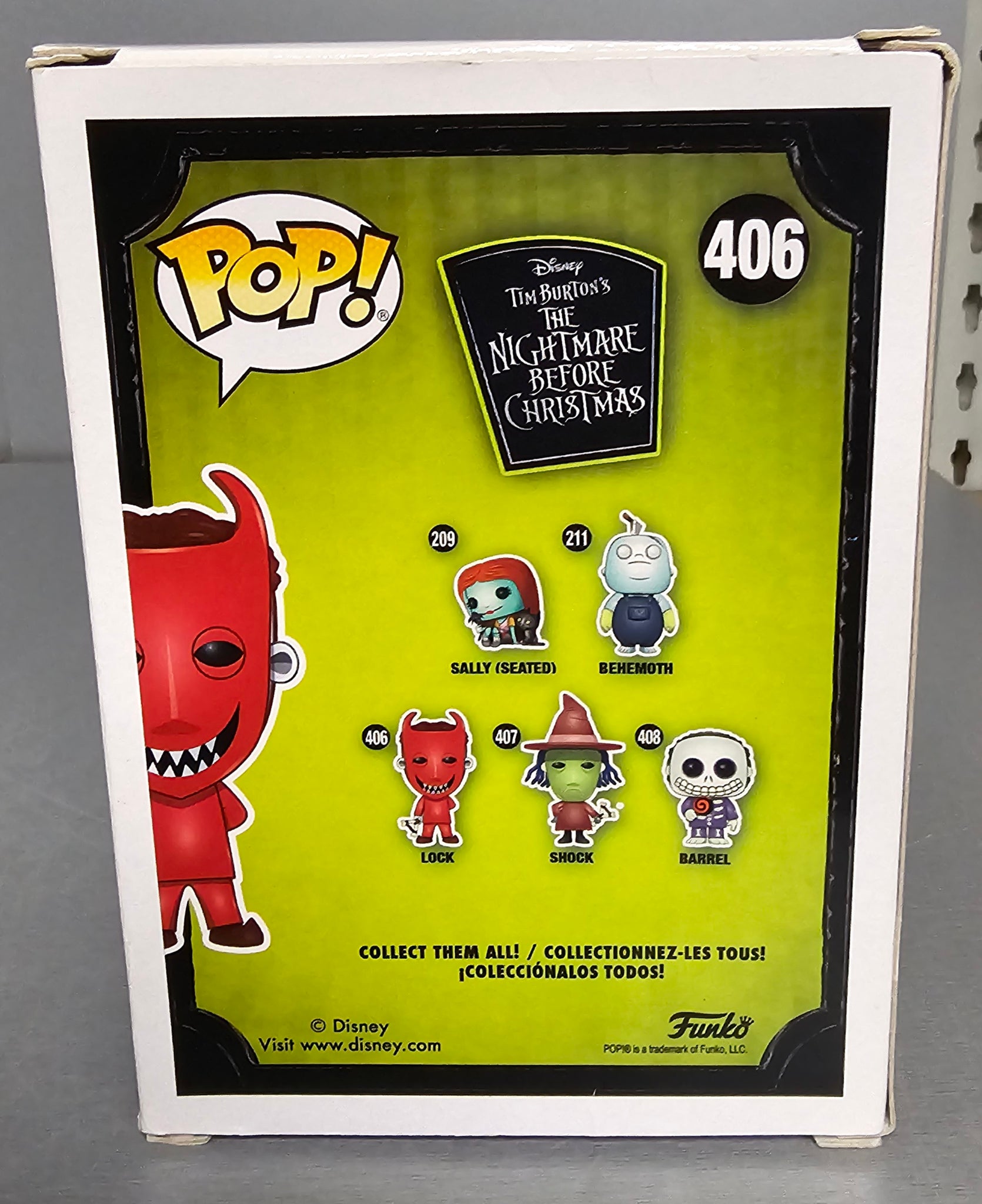 Nightmare Before Christmas Lock Pop! Vinyl Figure 406 **Co;llection Only**