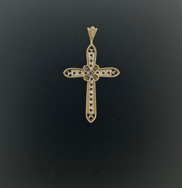 9ct Yellow Gold Cross
