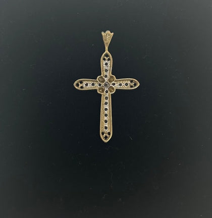 9ct Yellow Gold Cross