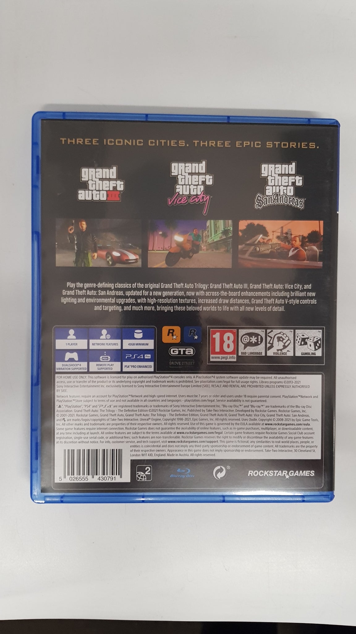 Rockstar Games Grand Theft Auto The Trilogy