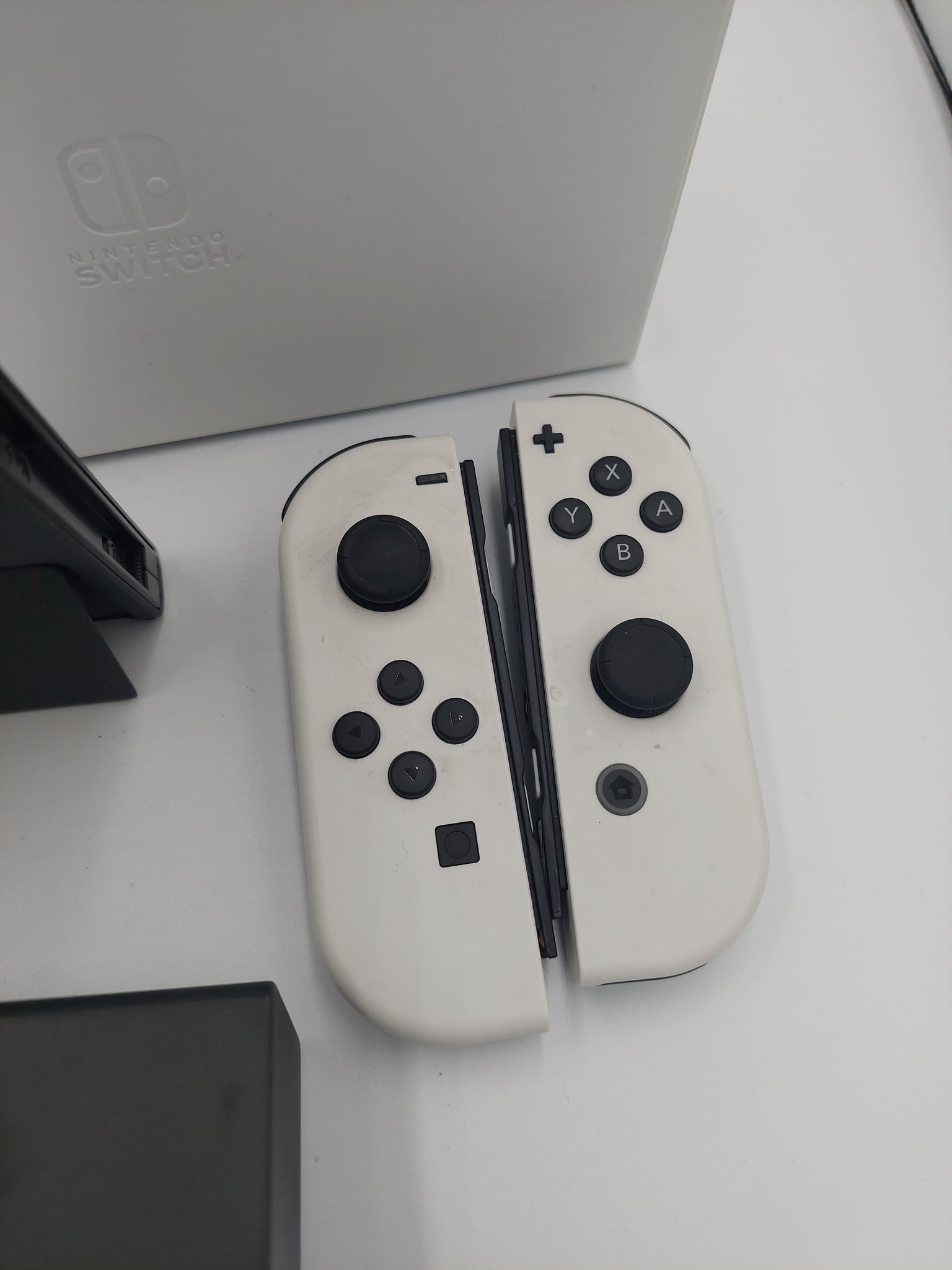 Switch Console, 64GB OLED + White Joy-Con, Boxed