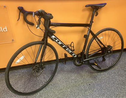 ** Collection Only ** Carrera Zelos Mens 14 Speed Road Bike Alloy Frame - Black ( 18 inch Frame )
