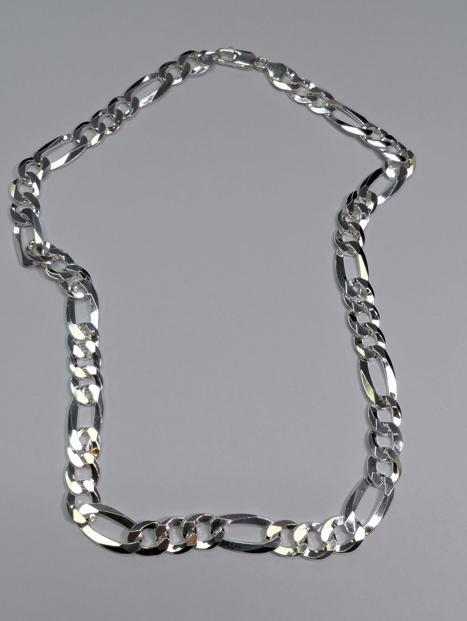 Brand New Silver 925 Figaro Chain