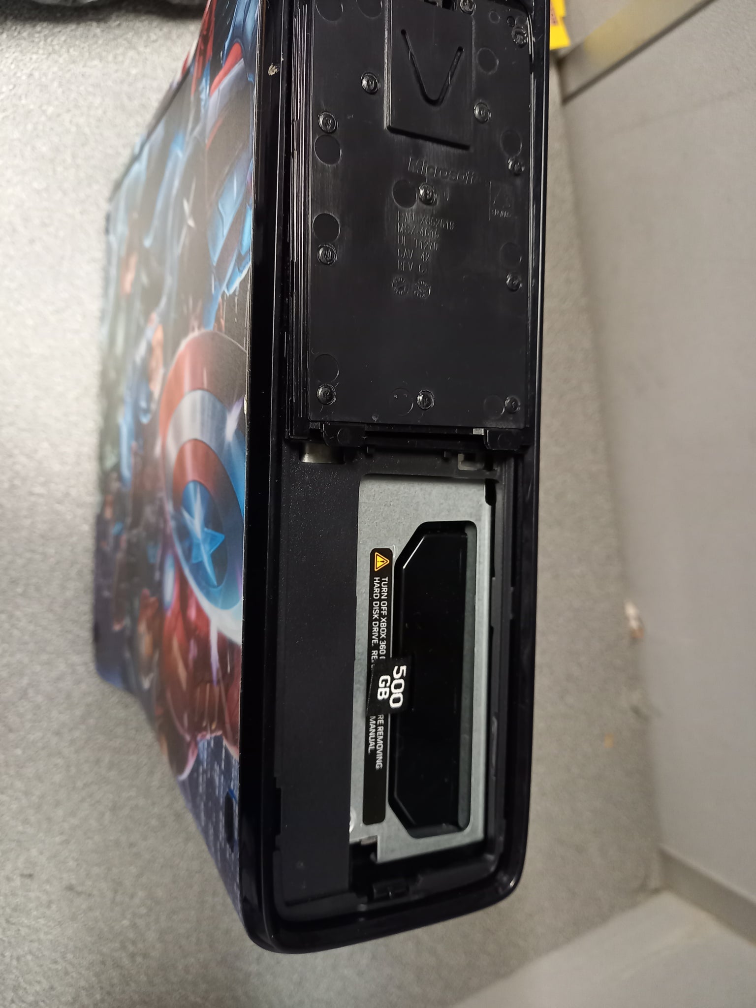 Xbox 360 S 500GB Console Black Unboxed