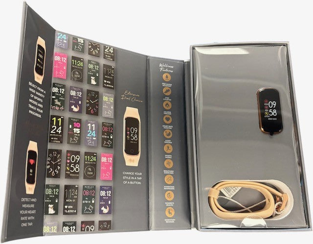 Radley Series 8 Silicone Strap Smart Watch Pink **Store Collection Only**