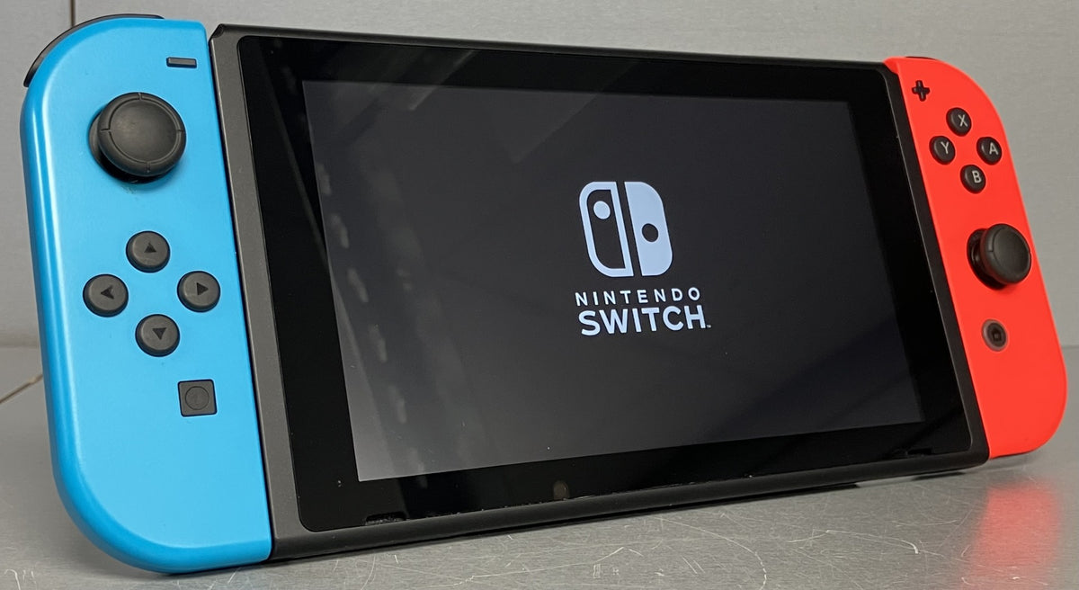 Nintendo Switch MOD.HAC-001(-01) Neon Blue & Red Console ** Boxed