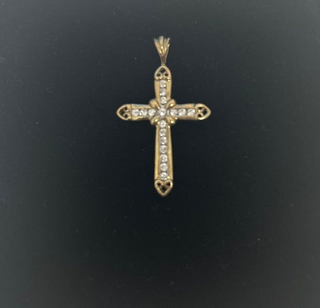 9ct Yellow Gold Cross