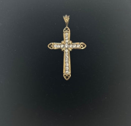 9ct Yellow Gold Cross