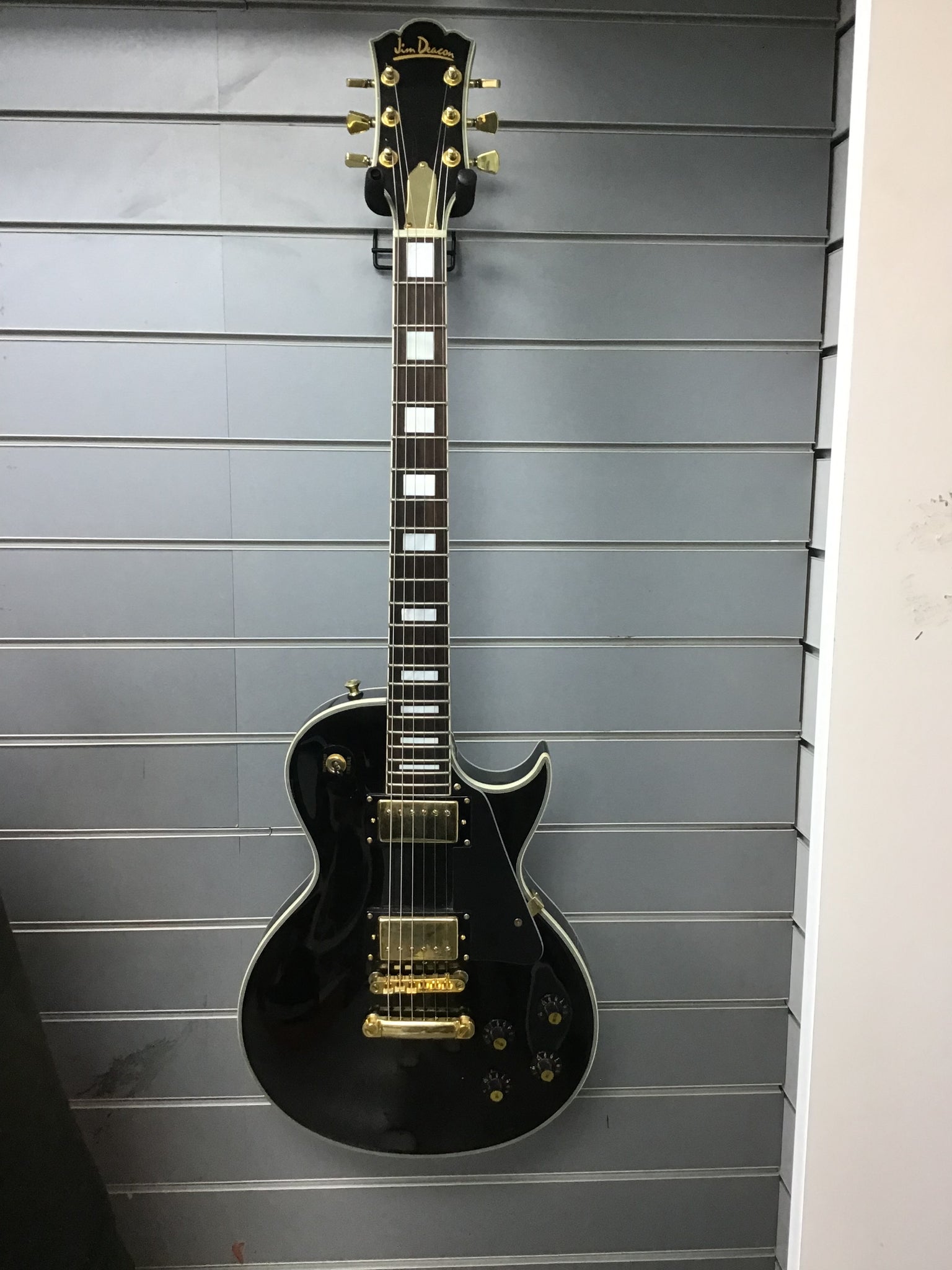 Jim Deacon D2SCR Electric Guitar - Black