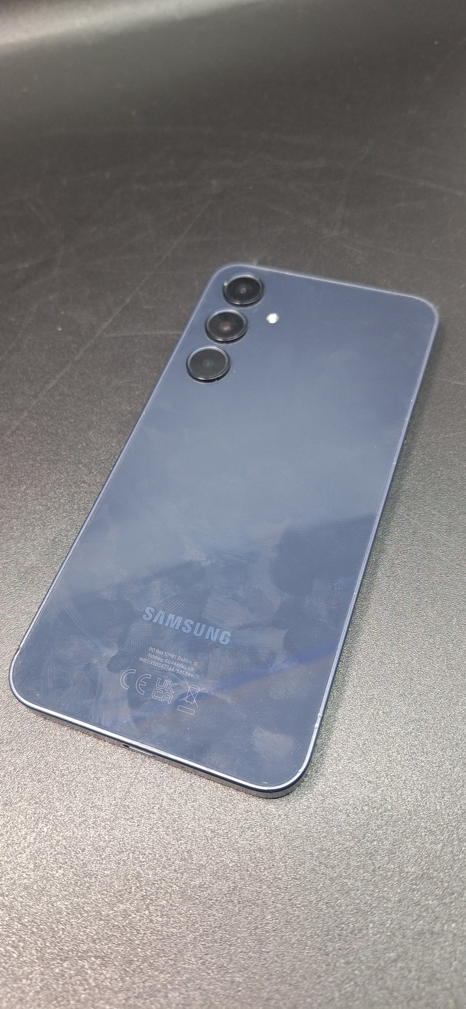 Samsung Galaxy A35 128GB smartphone blue unlocked unboxed