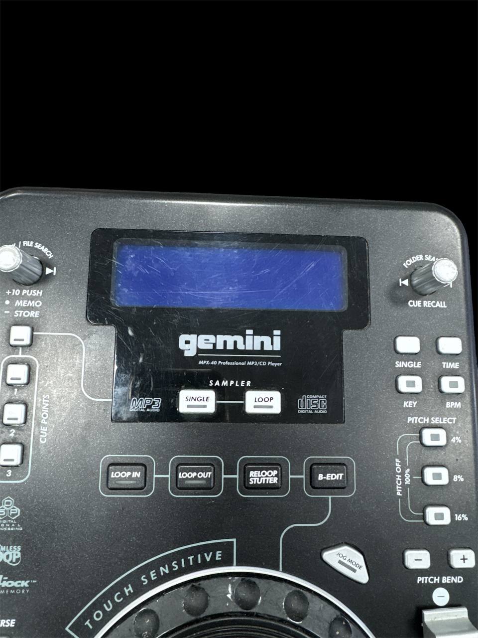 gemini MPX-40  cd/mp3 player  ** Collection Only - Wythenshawe **