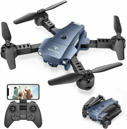 SNAPTAIN A10 Mini Foldable Drone with HD Camera FPV WiFi RC Quadcopter.