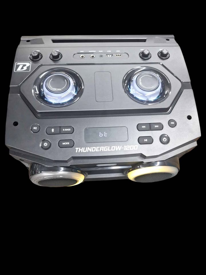 Thunderglow -1200 Active Wireless Speaker With Bluetooth, AUX, MIC & USB *BRAND NEW*