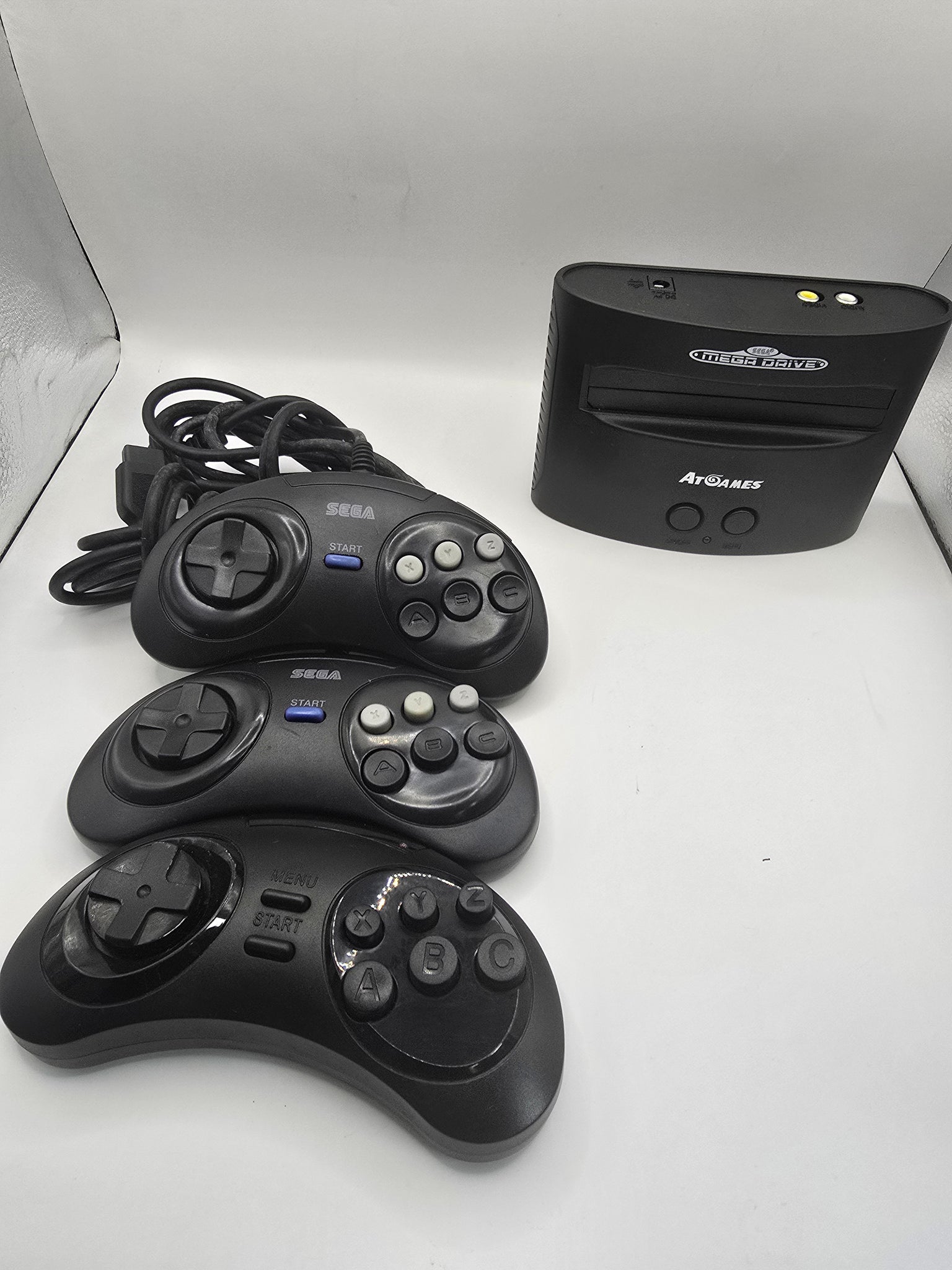 sega classic game console black