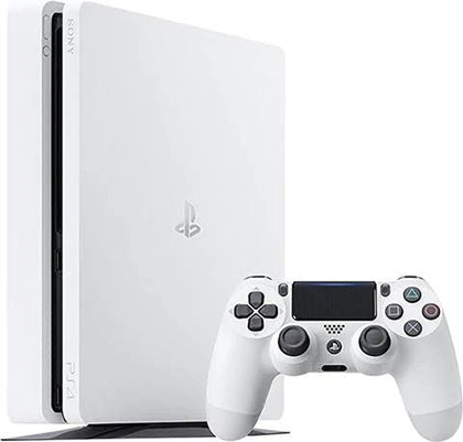 Playstation 4 Slim Console, 500GB White, Unboxed