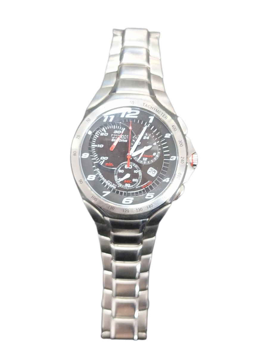 Man グッズ 57 Citizen ECO-Drive (H570-S041287) Solar Chronograph Men's Watch