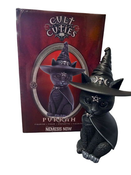 Nemesis Now Purrah Occult Cat Figurine Small