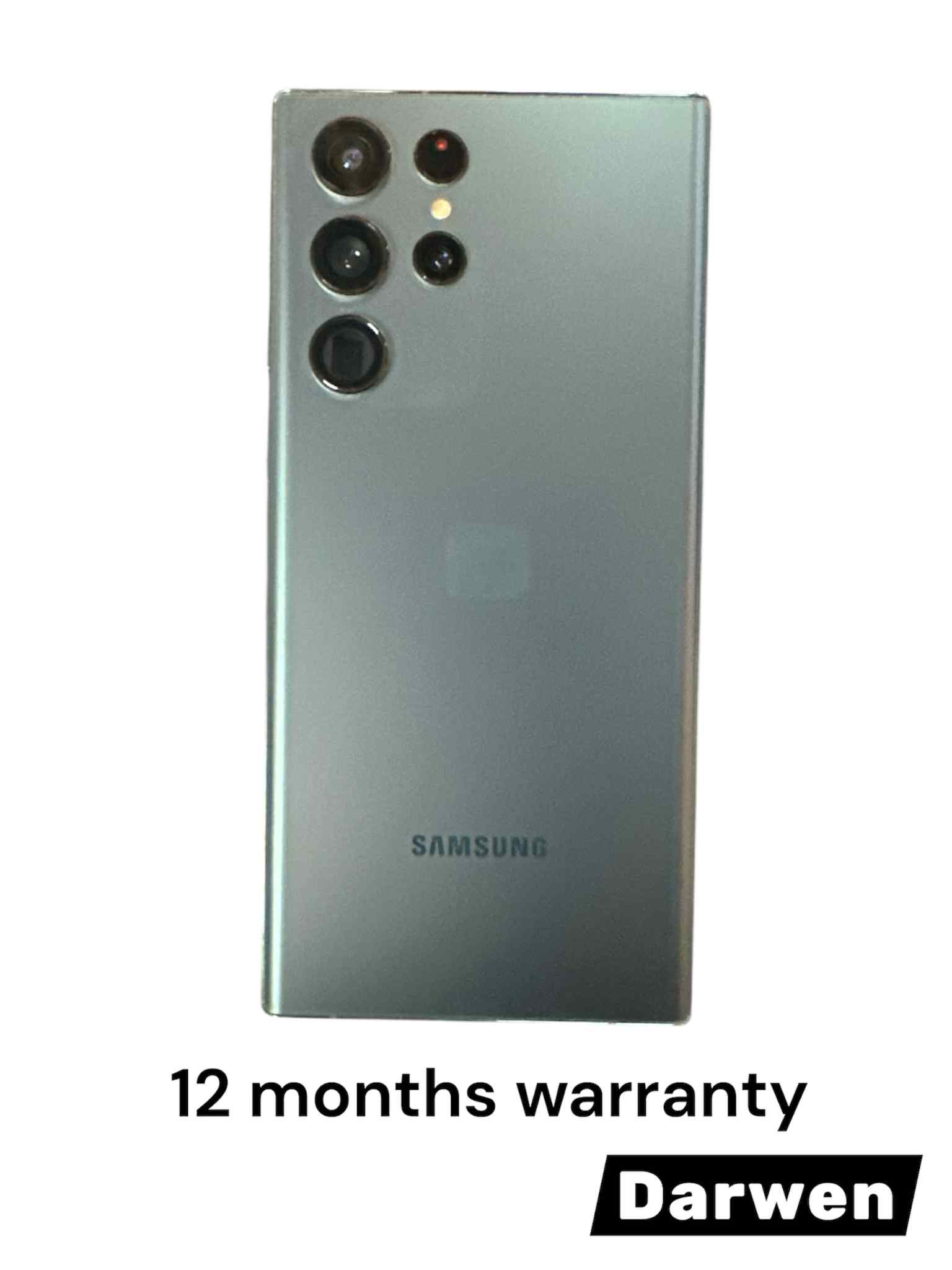 Samsung Galaxy S22 Ultra 5G Mobile Phone 256GB SIM Free Android Smartphone Green
