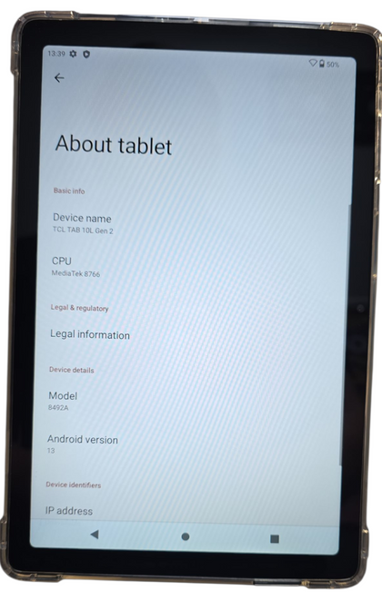 Tcl Tab 10L Gen 2 32 GB, 10.1