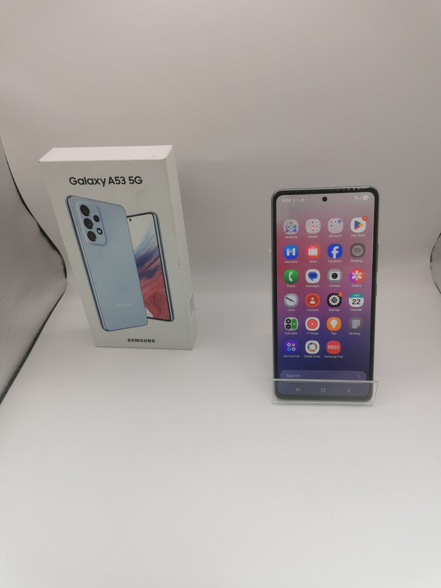 Samsung Galaxy A53 5G (6GB+128GB) Awesome Black, Unlocked SCREEN BURN ON WHITE BACKGROUND