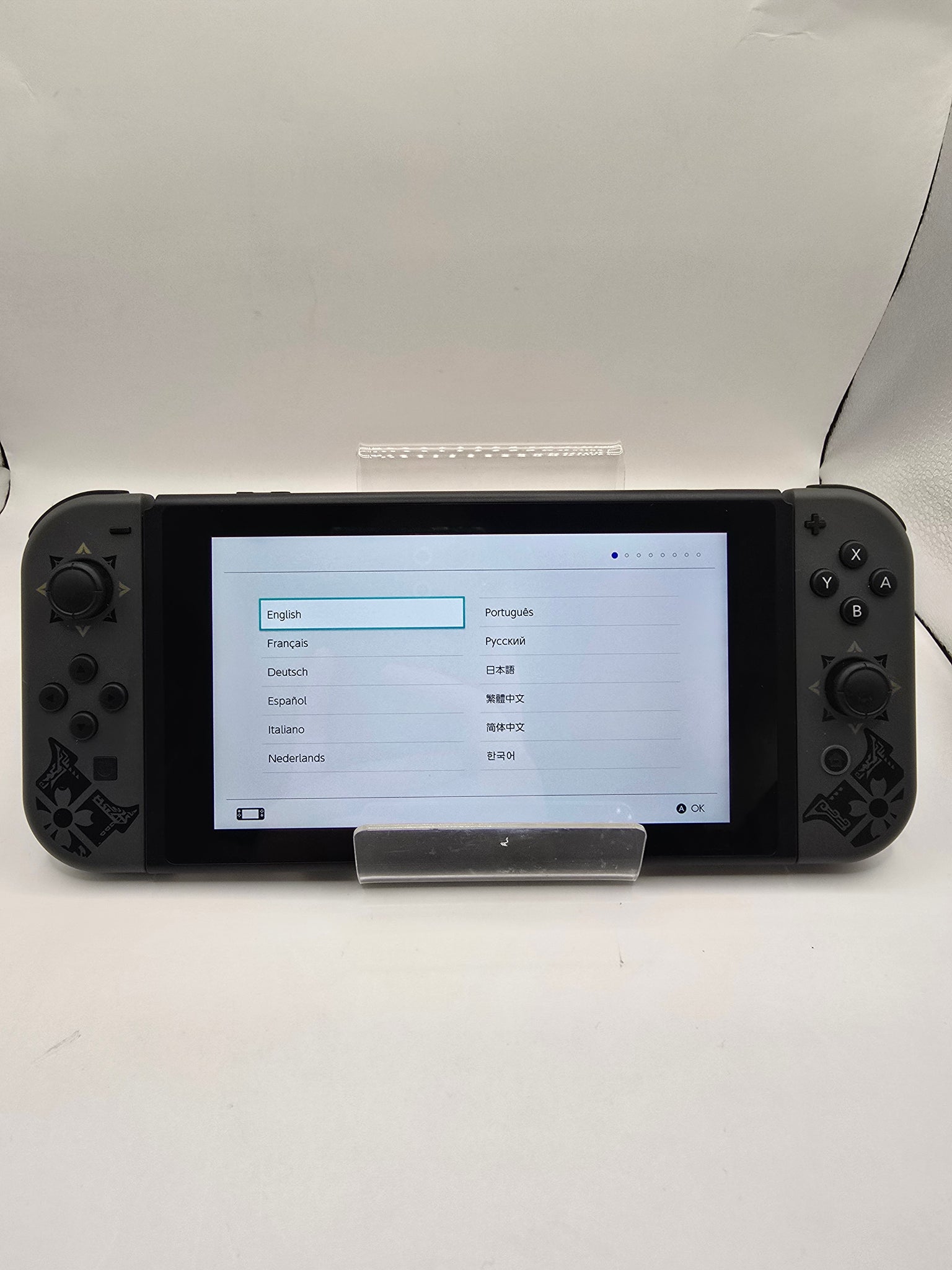 Nintendo switch monster hunter rise edition boxed