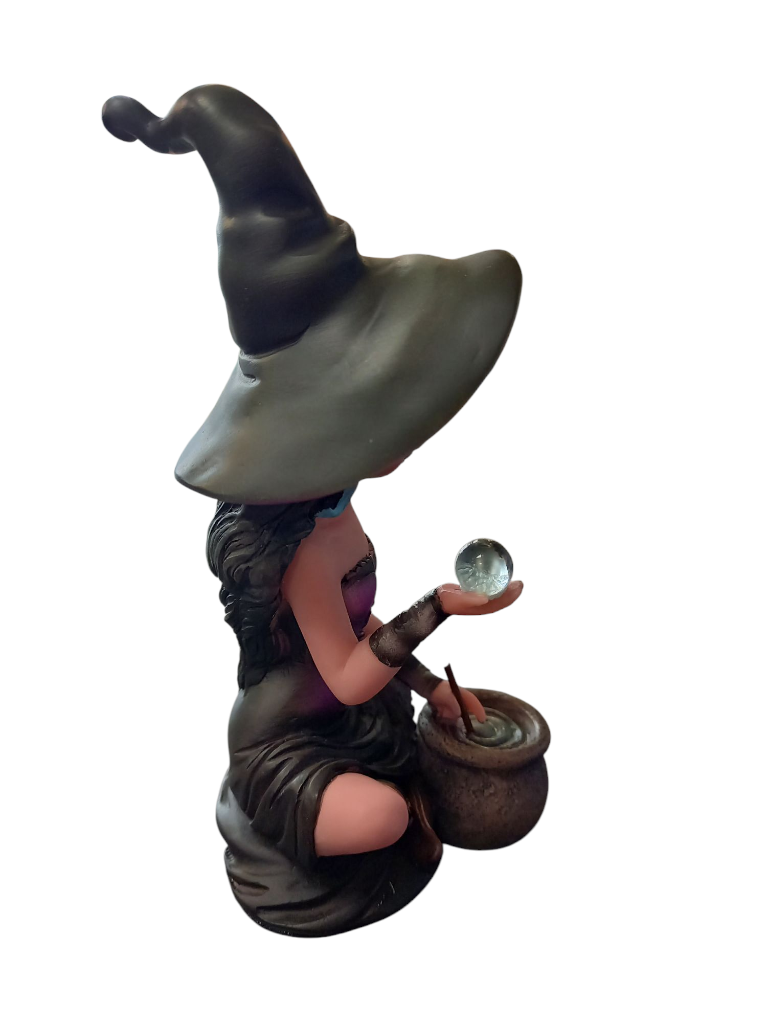 Witch Figurine - Pruedence Brews Potion
