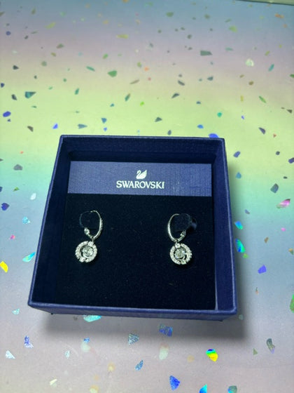 Silver Swarovski Earrings