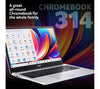ACER 314 14" Chromebook - Intel®N100, 128 GB eMMC, Silver