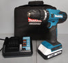 Makita Hp488d Cordless Combi Drill Blue + 1 2.0ah battery & charger