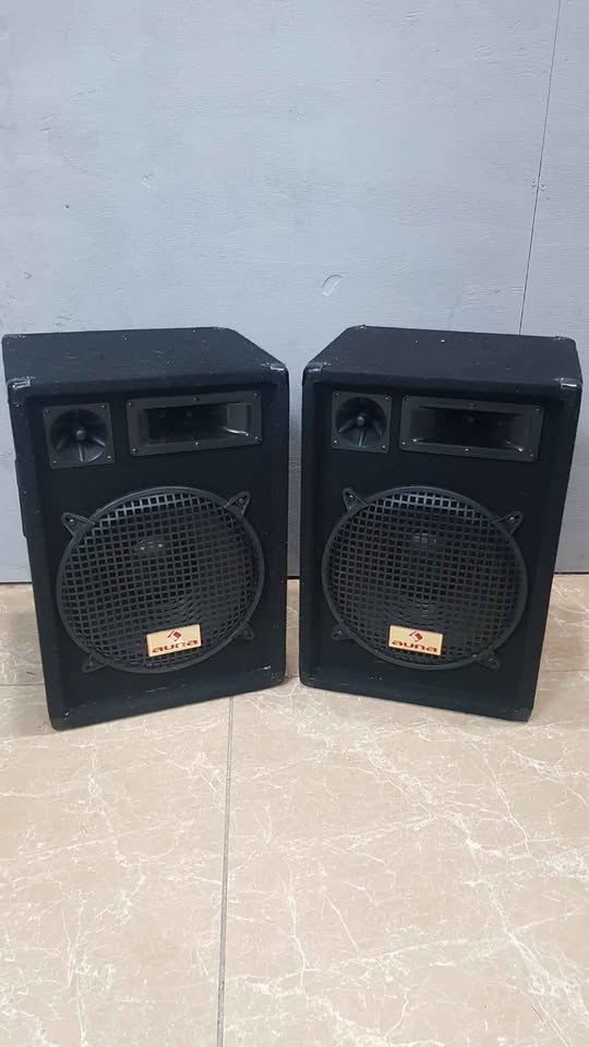 Auna Pw-1222 600w 12" 300W RMS 96db DJ Speakers multiple connection ** COLLECTION ONLY**s