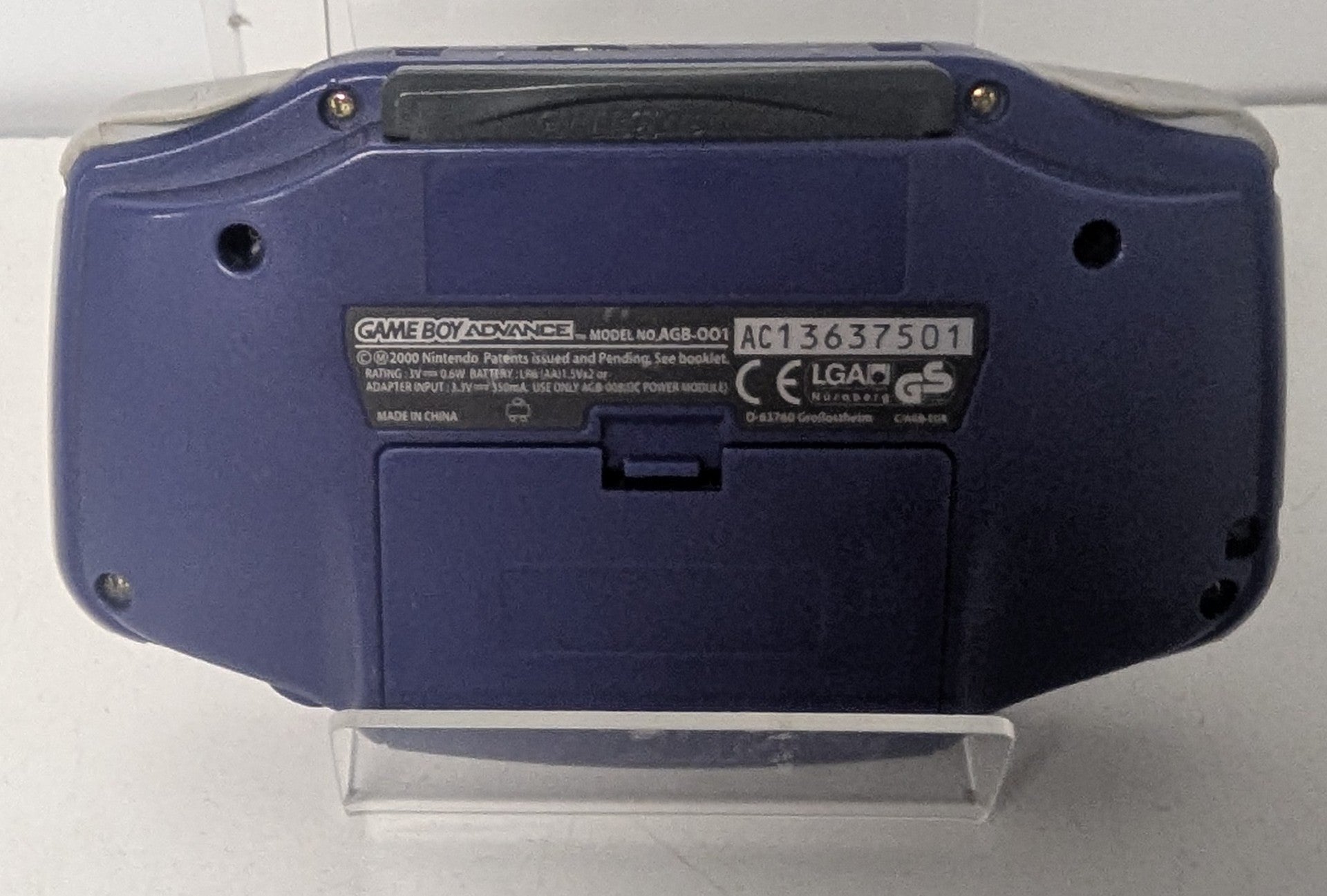 Game Boy Advance Console & 2 Unboxed Games