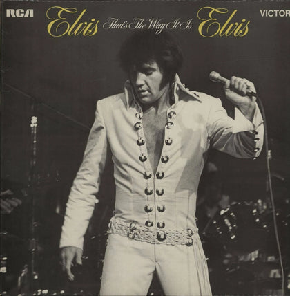Elvis Presley That's The Way It Is 1971 UK Vinyl LP