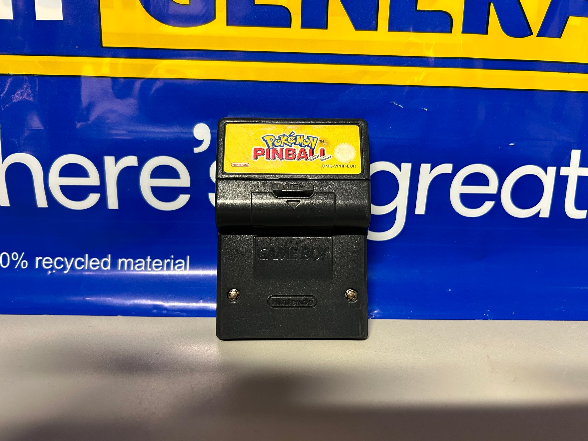 Game Boy Color turquoise Unboxed + pokemon pinball