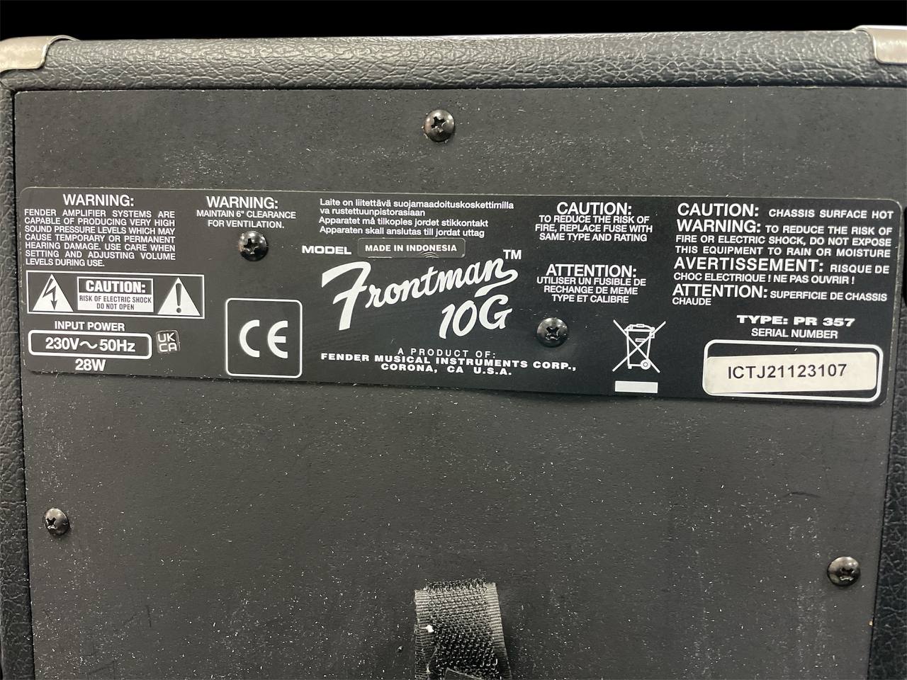 squier frontman 10g amp  ** Collection Only - Wythenshawe **
