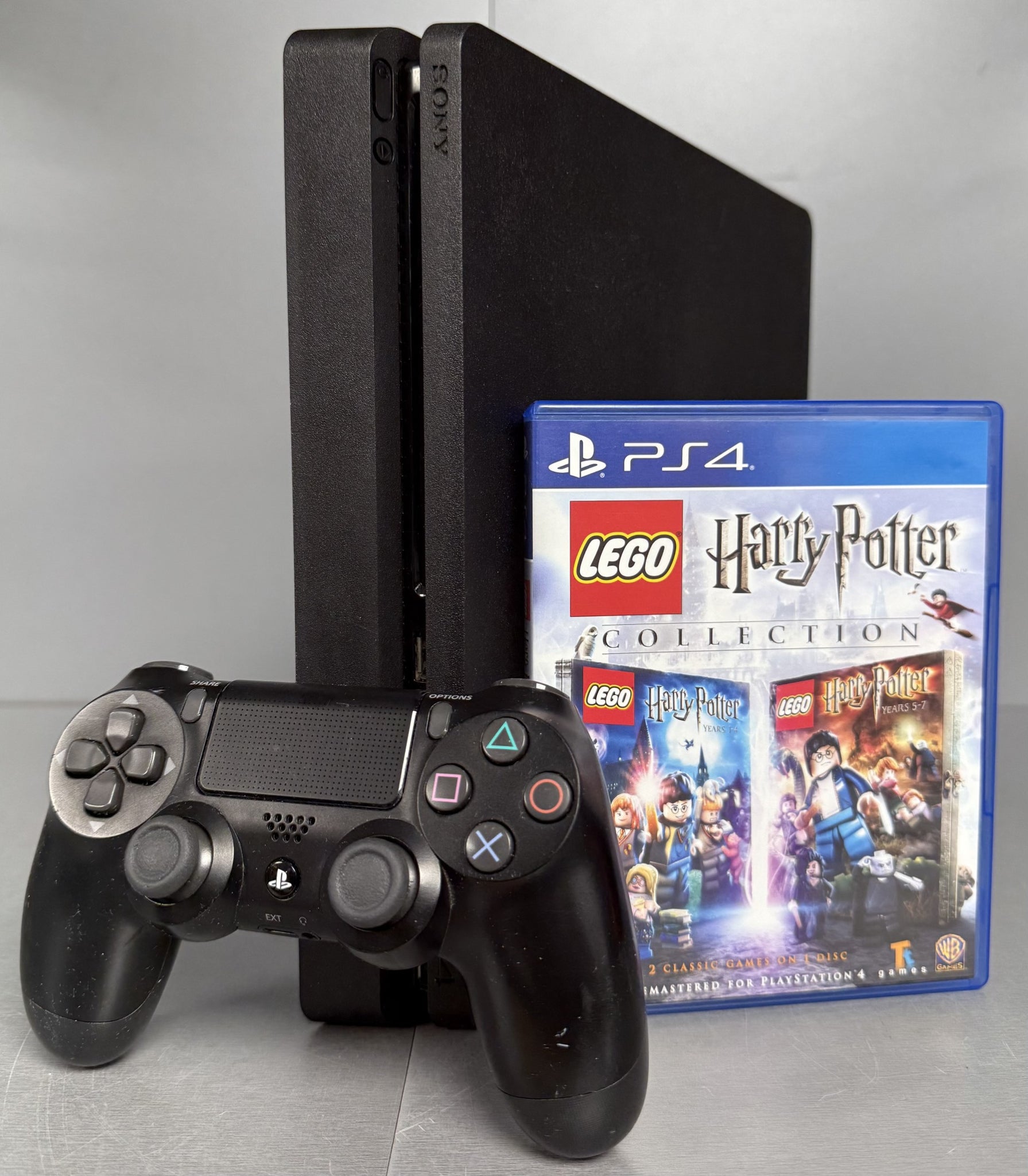 Sony PlayStation 4 Slim 500GB Console Bundle ( + Lego Harry Potter Collection ) ** Unboxed **